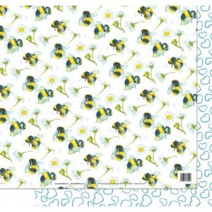 A Buzzing Summer - Double sided giftwrap